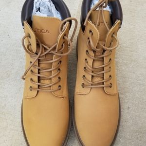 NAUTICA Tan Boots size 12